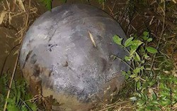Phát hiện thêm "vật thể lạ" hình cầu rơi ở Tuyên Quang