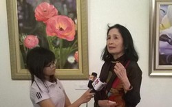 NSND Trà Giang: 'Tôi vẽ để khỏa lấp nỗi cô đơn'