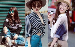 'Gái ế' Sĩ Thanh nổi loạn với street style xuống phố