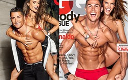 Cristiano Ronaldo tình tứ bên siêu mẫu sexy nhất Brazil