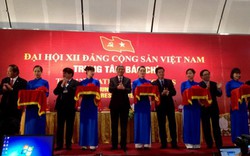 Khai trương Trung tâm Báo chí Đại hội Đảng XII