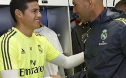 James Rodriguez khiến Zidane khó xử