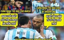 ẢNH CHẾ (23.1): Công Phượng “đen” như Bao Công, Messi “theo bước” Mascherano