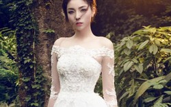Hoa hậu Kỳ Duyên chịu lạnh 'cắt da' chụp ảnh cưới ở Ba Vì
