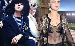 G-Dragon, Cara Delevingne gây náo loạn show Chanel