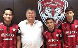 Bộ 3 tuyển thủ U23 Thái Lan tháo chạy tới á quân Thai Premier League
