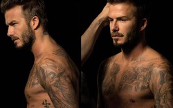 David Beckham điển trai, bán nude khi làm người mẫu