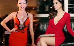 22 chiếc váy đỏ nồng nàn của mỹ nhân Việt đầu xuân