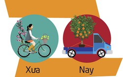 [Infographic] Sự khác biệt thú vị giữa tết xưa và nay