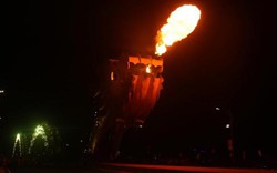 Đà Nẵng: Cầu Rồng phun nước, lửa đêm Giao thừa