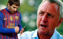 Clip so sánh pha đá pen của Messi và Johan Cruyff