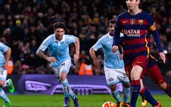 Clip cú đá penalty “siêu dị” của Messi