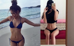 Bất ngờ với vòng eo 46 cm của hot girl Thái Lan