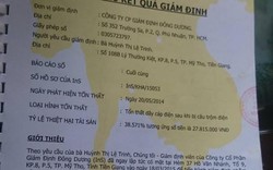 Vụ băng-rôn "bêu xấu" cán bộ: Kết quả giám định vênh hơn... 1.000 lần