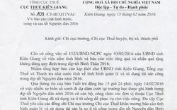 Kiên Giang: Lấy xe công đi dự đám cưới con “sếp”