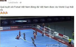 Tuyển thủ Việt Nam “chạnh lòng” trước đồng nghiệp futsal Việt Nam