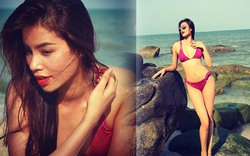 Phạm Hương siêu sexy với bikini trên bãi biển Thái Lan