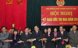 Hà Nội: Tổ chức ký kết giao ước thi đua năm 2016