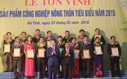 Hà Tĩnh: Tôn vinh 29 sản phẩm công nghiệp nông thôn tiêu biểu