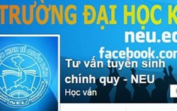 Những trường ĐH nào tư vấn tuyển sinh qua facebook?