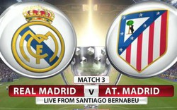 Link xem trực tiếp Real Madrid vs Atletico Madrid