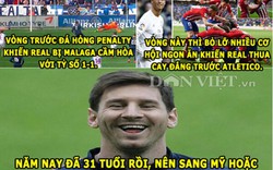 ẢNH CHẾ (28.2): Messi “sỉ nhục” Ronaldo, Atletico “dội bom” vào Real