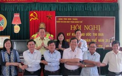 Ninh Thuận: Ký giao ước thi đua khối Mặt trận-các đoàn thể