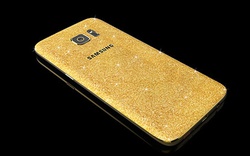Samsung Galaxy S7 mạ vàng 24 karat lấp lánh