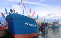 Bình Định: 5 tàu vỏ thép đóng theo Nghị định 67 đã hạ thủy