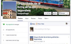 Đường sắt Sài Gòn cập nhật thông tin khuyến mãi qua Facebook