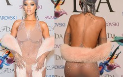 Rihanna hối tiếc về bộ đồ lộ 90% cơ thể ở CFDA Award