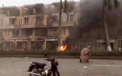 Clip: Khoảnh khắc xảy ra vụ nổ kinh hoàng ở KĐT Văn Phú, Hà Nội
