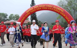 Cao Bằng: Hơn 2000 người tham gia Ngày chạy Olympic