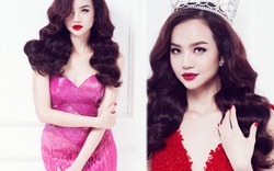 Hoa hậu Kiều Ngân khoe đường cong với váy cúp ngực