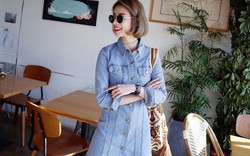 Váy denim: “Chất” hơn chỉ trong một bước duy nhất!