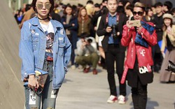 Minh Hằng được “săn đón” ở tuần lễ thời trang Seoul