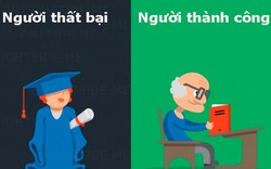 Suy nghĩ khác biệt giữa người thành công và thất bại