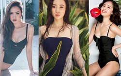 Mỹ nhân Việt khoe dáng bốc lửa với bikini một mảnh