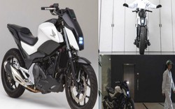 Lộ diện công nghệ tự cân xe máy của Honda