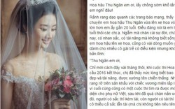 Tâm thư "Gửi hoa hậu Thu Ngân lấy chồng sớm" gây sốt cộng đồng mạng