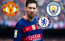 CHUYỂN NHƯỢNG (14.1): “Tam đại gia” Premier League quyết chiến vì Messi