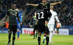 Clip Diego Costa bị "treo giò", Chelsea vẫn “vùi dập” Leicester