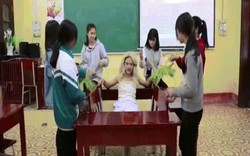 Phì cười với clip nhép "Lạc trôi" của học sinh Nam Định