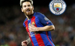 CHUYỂN NHƯỢNG (17.1): Man City phá kỷ lục mua Messi