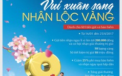 Gửi tiền tại VietinBank, trúng 10 lượng vàng