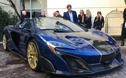 Siêu xe McLaren 675LT dát vàng thật trị giá 18 tỷ đồng
