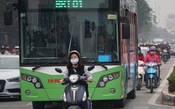 Sau Tết, Hà Nội sẽ phạt cả xe buýt thường đi vào làn buýt nhanh