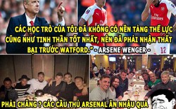 HẬU TRƯỜNG (1.2): Sao Arsenal ăn nhậu quá nhiều nên thua Watford