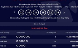 Kết quả Vietlott ngày 1.2: Chưa tìm ra chủ nhân của giải Jackpot 16 tỷ