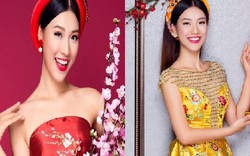 Á hậu Hoàng Oanh khoe vai trần với loạt váy đầm sặc sỡ